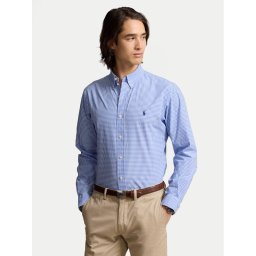 Polo Ralph Lauren Риза 710928254004 Син Slim Fit