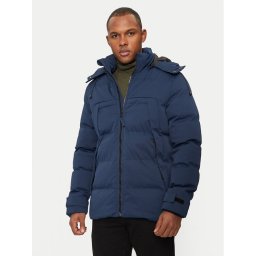 Blend Зимно яке 20717483 Тъмносин Regular Fit
