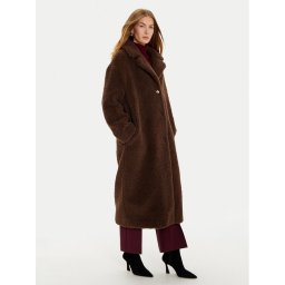 Guess Кожено палто New Alina W3BL86 WF2C2 Кафяв Regular Fit