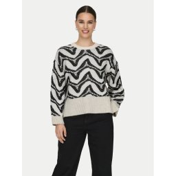 ONLY Пуловер Jane 15332157 Бежов Regular Fit