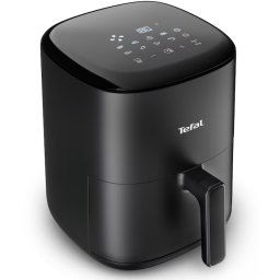 Фритюрник с горещ въздух Tefal EY145810, 10 програми, Капацитет 3 л, Сензорен екран, Черен