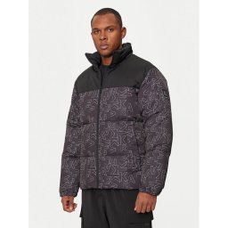 KARL LAGERFELD Пухено яке 505011 544528 Сив Regular Fit