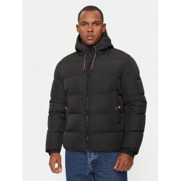 Hechter Paris Пухено яке 50170 142213 Черен Regular Fit