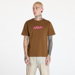 Тениска DIME Happy T-Shirt UNISEX Dark Brown L