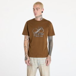 Тениска DIME Cursive Power T-Shirt UNISEX Dark Brown L