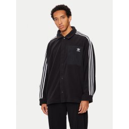 adidas Полар adicolor IZ1834 Черен Loose Fit
