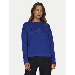 Vila Суитшърт Reflect 14102406 Син Regular Fit
