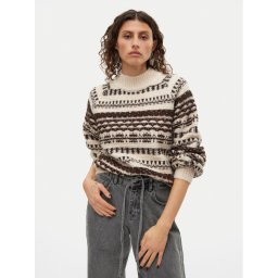 Vero Moda Поло Henya 10315561 Бежов Regular Fit