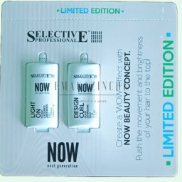 Selective Professional Моно дози Флуид за блясък + Течен гел за къдрици 2 х 10 мл. Now Limited edition Beauty concept