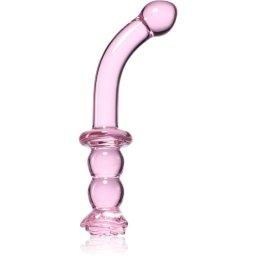 Dream Toys Glaze Glass 8" Rosebud G-spot дилдо 19 см