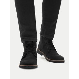 Rieker Зимни обувки 33640-01 Черен