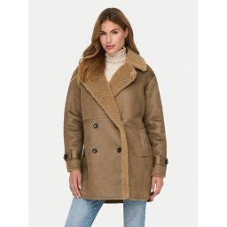 ONLY Кожух Ylva 15322402 Кафяв Regular Fit