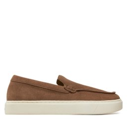 Мокасини Calvin Klein Moccasin Suede HM0HM01794 Кафяв