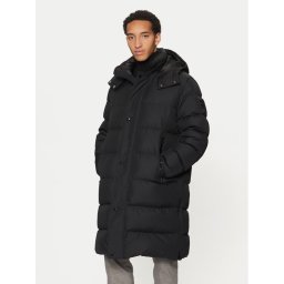 BOSS Пухено яке H-Donden5 50525237 Черен Regular Fit