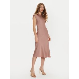Calvin Klein Коктейлна рокля K20K207847 Розов Slim Fit