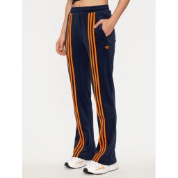 adidas Долнище анцуг Velour JN8290 Тъмносин Regular Fit
