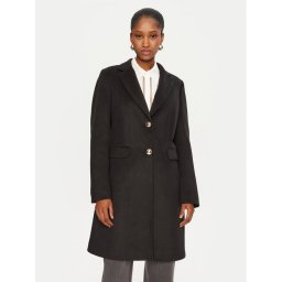 Maryley Преходно палто 24IB808/14NE Черен Regular Fit