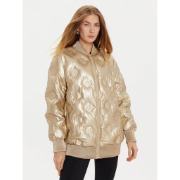 Guess Яке от имитация на кожа Marianne W4BL60 WGB20 Златист Regular Fit
