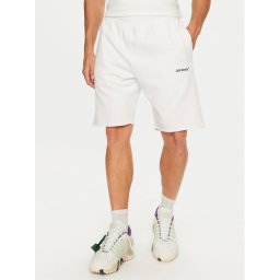 Off-White Спортни шорти OMCI006G21FLE0010110 Бял Regular Fit