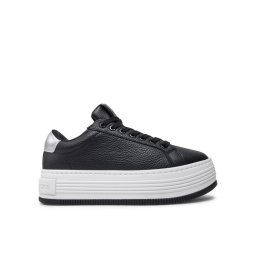 Calvin Klein Jeans Сникърси Bold Flatf Low Mix Ohb YW0YW01632 Черен