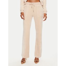 Juicy Couture Долнище анцуг Del Ray JCAP180 Розов Regular Fit