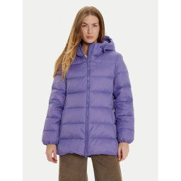 United Colors Of Benetton Пухено яке 2NIWDN06X Виолетов Regular Fit