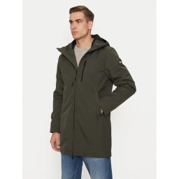 Schott NYC Преходно яке KALVIN Зелен Regular Fit