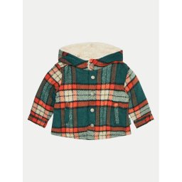 Original Marines Преходно яке DEA0696NM Зелен Regular Fit