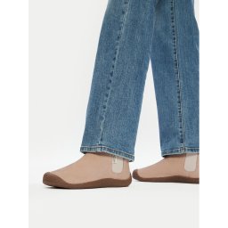 Keen Боти тип челси Mosey Chelsea Leather 1026453 Бежов