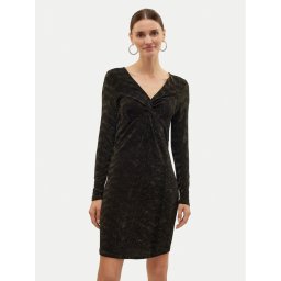 Vero Moda Коктейлна рокля Lucy 10316745 Кафяв Slim Fit