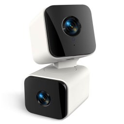 WiFi IP Моторизирана PTZ Камера за Сигурност с Две Лещи Tuya