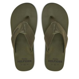 Джапанки Tommy Hilfiger Hilfiger 85 Beach Sandal FM0FM05339 Зелен