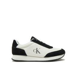 Calvin Klein Jeans Сникърси Runner Laceup Low Mix Mg YW0YW01798 Бял