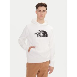 The North Face Суитшърт Drew Peak NF0A89EM Бял Regular Fit