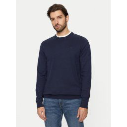 Lee Пуловер 112357427 Тъмносин Regular Fit