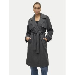 Vero Moda Преходно палто Pop Miley 10319995 Сив Regular Fit