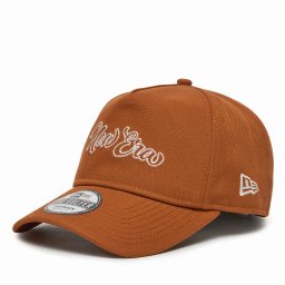 Шапка с козирка New Era Chain Stitch Golfer 60580852 Кафяв