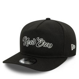 Шапка с козирка New Era Chain Stitch Golfer 60580851 Черен