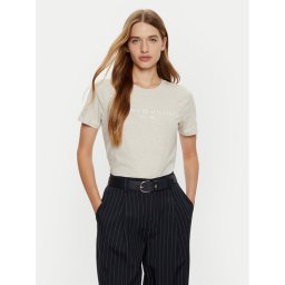 Tommy Hilfiger Тишърт WW0WW40276 Бежов Regular Fit