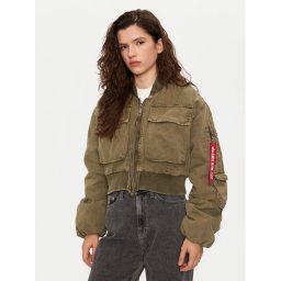 Alpha Industries Яке бомбър 148008 Каки Regular Fit