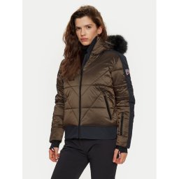 Rossignol Скиорско яке Ventina RLNWJ23 Златист Regular Fit