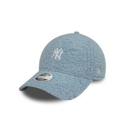 New Era Шапка с козирка Borg New York Yankees 9FORTY 60580743 Светлосиньо