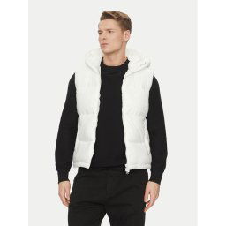 Save The Duck Елек D80296M LUCK19 Бял Regular Fit