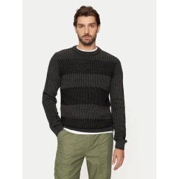 Jack & Jones Пуловер Hugo 12258607 Черен Regular Fit