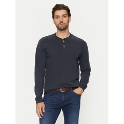 Marc O'Polo Тениска с дълъг ръкав 429 2042 52184 Тъмносин Regular Fit