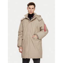 Alpha Industries Парка 148124 Кафяв Regular Fit