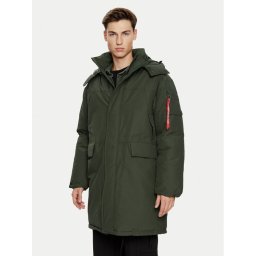Alpha Industries Парка 148124 Зелен Regular Fit