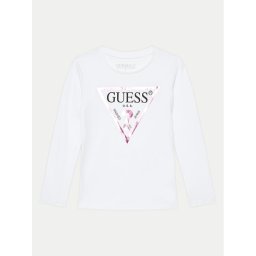 Guess Блуза K84I18 K8HM0 Бял Regular Fit
