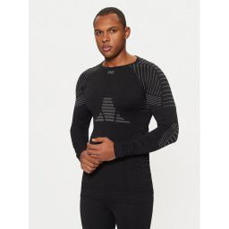 X-Bionic Термооблекло горна част 4.0 Long INWT06W19M Черен Slim Fit