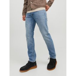 Jack & Jones Дънки Mike 12237309 Син Tapered Fit